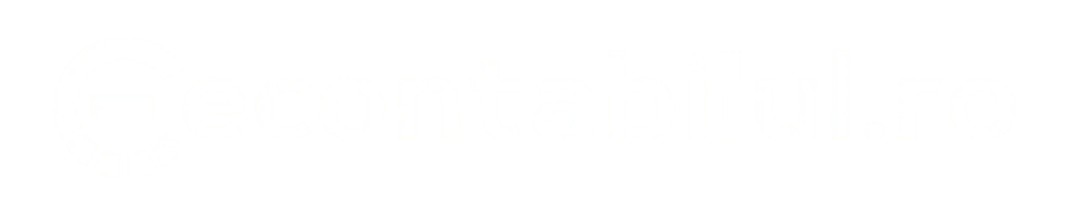Logo eContabilul alb